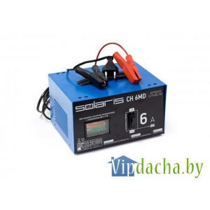 Зарядное устройство Solaris CH 6MD (6В/12В, 6А) (SOLARIS) Зарядное устройство Solaris CH 6MD (6В/12В, 6А) (SOLARIS)